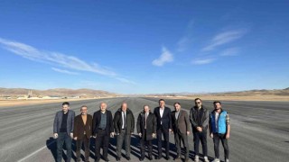 Vali Epcim ve Başkan Pekmezci, Gümüşhane-Bayburt Havalimanında incelemelerde bulundu