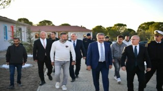 Vali Şıldak Ayvalıkta incelemelerde bulundu