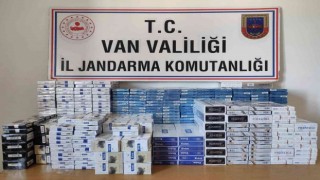 Vanda 15 bin 128 paket kaçak sigara ele geçirildi