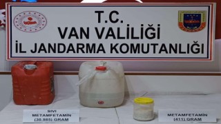 Vanda 30 kilo 985 gram sıvı metamfetamin ele geçirildi