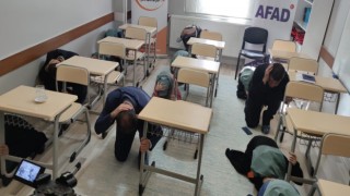 Vanda deprem tatbikatı