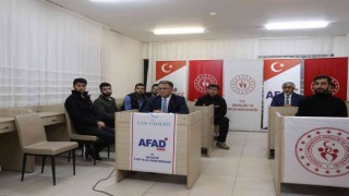 Vandaki KYK yurtlarında deprem tatbikatları yapıldı