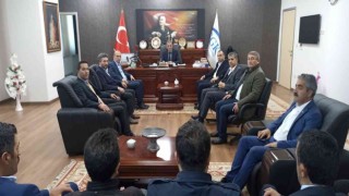 Yazgan Erzurum teşkilatları ile buluştu
