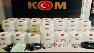 Yılbaşın öncesi emniyet alarmda: Bidon bidon etil alkol bulundu