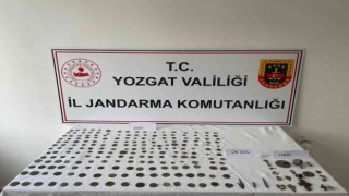 Yozgatta 212 sikke ve 21 tarihi obje ele geçirildi