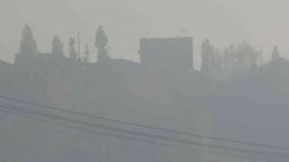 Yüksekovada yoğun sis: Görüş mesafesi 10 metreye kadar düştü