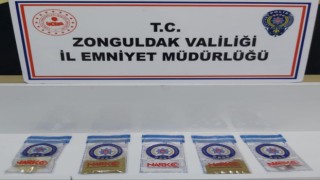 Zonguldakta uyuşturucu operasyonunda 1 kişi yakalandı