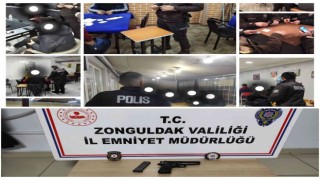Zonguldakta yasadışı bahis ve kumarla mücadele denetimi yapıldı