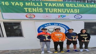 16 yaşındaki Muğlalı tenisçi Türkiyeyi temsil edecek