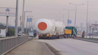 200er tonluk tankların geçişi için ekipler seferber oldu