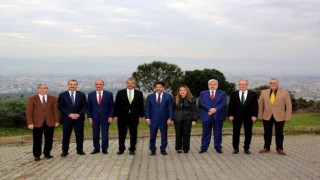 ADÜ Rektörü Aldemir mevkidaşlarını ağırladı