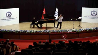 ADÜde trombon ve piyano konseri gerçekleşti