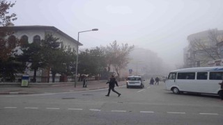 Afyonkarahisar güne sisli havayla başladı