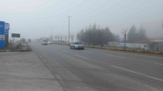 Afyonkarahisar sisli havaya uyandı