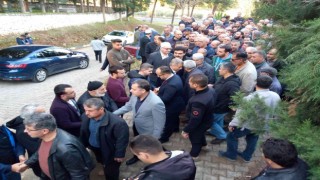 Ahmetli Belediye Başkanı Alhanın acı günü