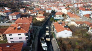 Akdağmadeninde bir mahallede daha asfalt çalışması tamamlandı
