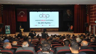 Akşehirde hedef 100 bin nüfus