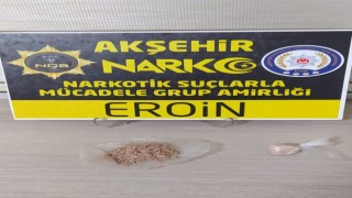 Akşehirde uyuşturucu operasyonu: 3 gözaltı