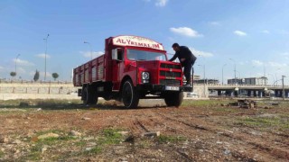 “Al Yazmalım” kamyonu Şanlıurfada ilgi odağı oldu
