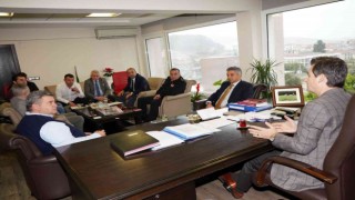 Alaçatıdaki yerel derbi maçı için güvenlik toplantısı gerçekleştirildi