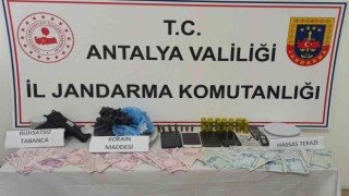 Alanyada uyuşturucu operasyonu: 7 gözaltı