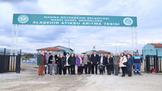 Alaşehir Atıksu Arıtma Tesisi GEMA Vakfını konuk etti
