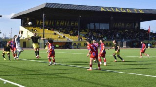 Aliağaspor FK devreyi galibiyetle tamamladı