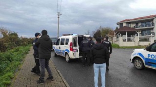 Alkollü olduğu iddia edilen şahıs ekipleri mahalleye topladı