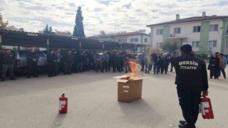 Anamur ve Mut Orman İşlet Müdürlüklerinde yangın tatbikatı yapıldı