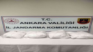 Ankarada piyasa değeri 20 milyon lirayı bulan 40 kilo eroin ele geçirildi