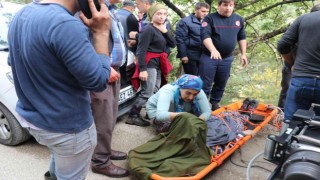 Antalyada anne-kız okul dönüşü ölümden döndü