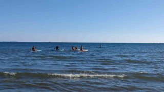 Antalyada balık havuzunun patladığı söylentisi üzerine vatandaşlar sahile koştu