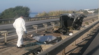 Antalyada feci kaza: 1 ölü, 4 yaralı