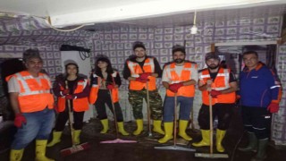 Antalyadaki sel felaketine, Aydındaki gönüllülerden yardım eli