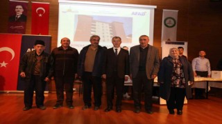 Artvinin Borçka ilçesinde 44 afet konutunun anahtar teslim töreni yapıldı