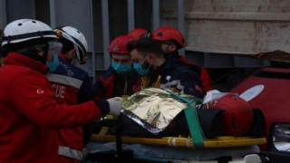 Asrın felaketini yaşayan kentte hayat kurtaracak tatbikat