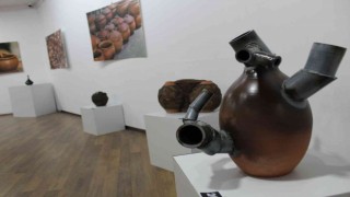Atık seramikler usta ellerde sanat eserlerine dönüştü