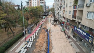 Avni Gemicioğlu Caddesinde altyapı çalışması tamamlandı