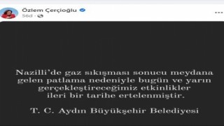 Aydın Büyükşehir tüm etkinlikleri iptal etti