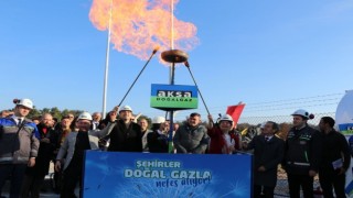 Ayvacık ve Gelibolu doğal gaza kavuştu