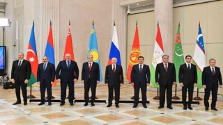 Azerbaycan Cumhurbaşkanı Aliyev, BDT Devlet Başkanları toplantısına katıldı