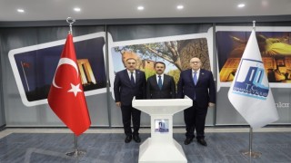 Azerbaycan Cumhuriyetinin Ankara Büyükelçisi Dr. Reşad Memmedov, Vali İlhami Aktaşı ziyaret etti