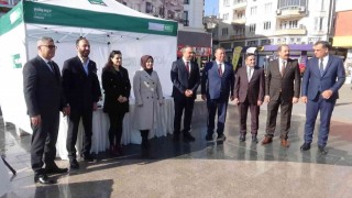 Bağımlılıkla mücadele ve KADES uygulaması standı açıldı
