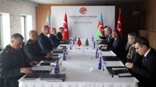 Bakan Akar, Gürcistan ve Azerbaycan savunma bakanları ile görüştü