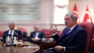 Bakan Akar, TEMAD Başkanı Dürgen ve beraberindeki dernek yönetimini kabul etti