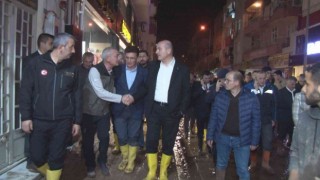 Bakan Soyludan sel mağduru esnaflara ziyaret