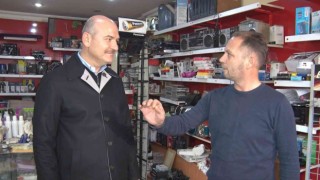 Bakan Soylunun ziyaret ettiği sel mağduru esnaf: Bu kadar hızlı müdahaleyi yemin ederim görmedim