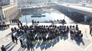 Balıkçılar Beyşehir Gölü kıyısında kar ve yağmur için dua etti