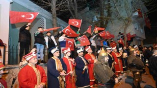 Başkan Aktaşa Sinandede karşılaması