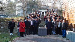 Başkan Alim Işık öğrencilerle bir araya geldi